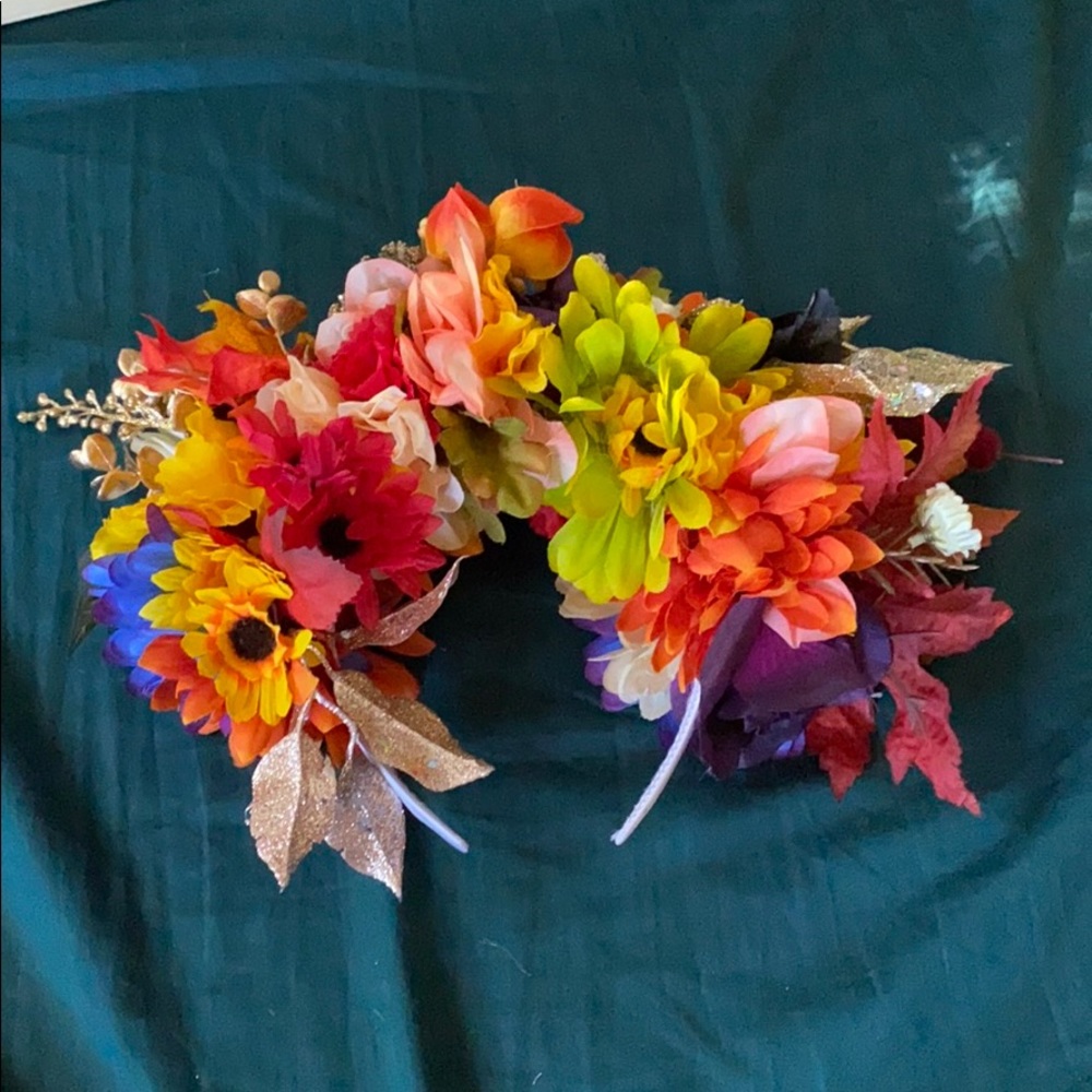 Fall/Autumn floral headband